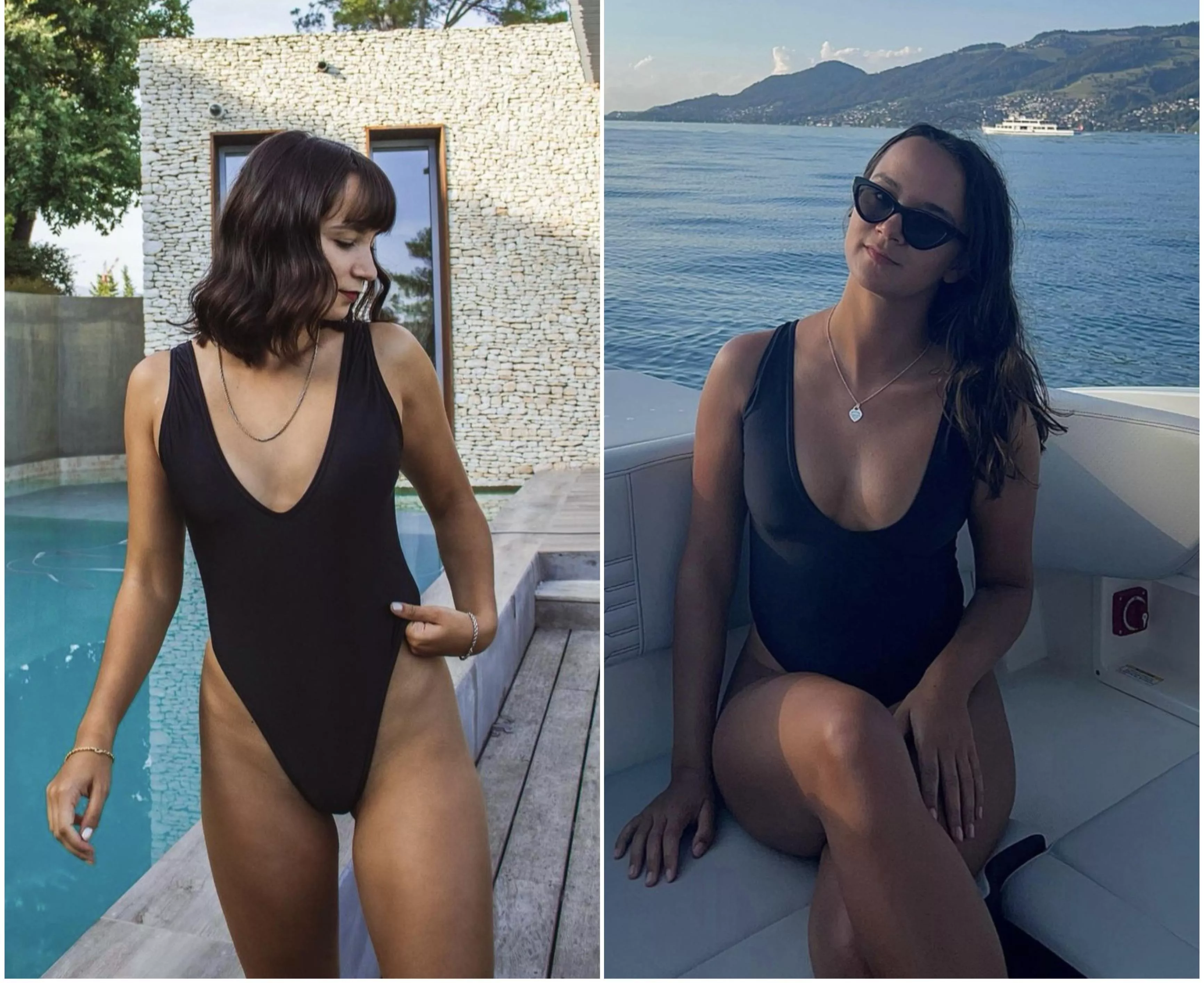 [2] Twins sharing a swimsuit posted by Jibrail55