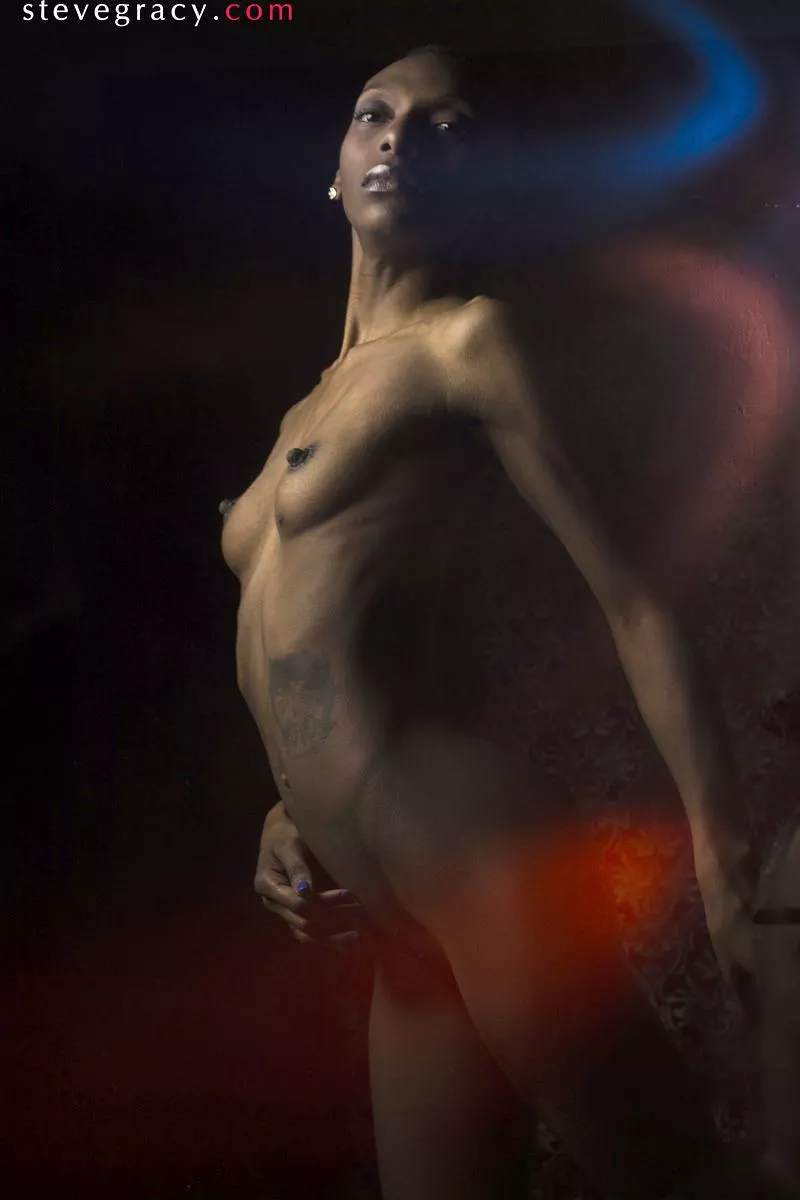 Bettye's reflection posted by SteveGracyPhoto