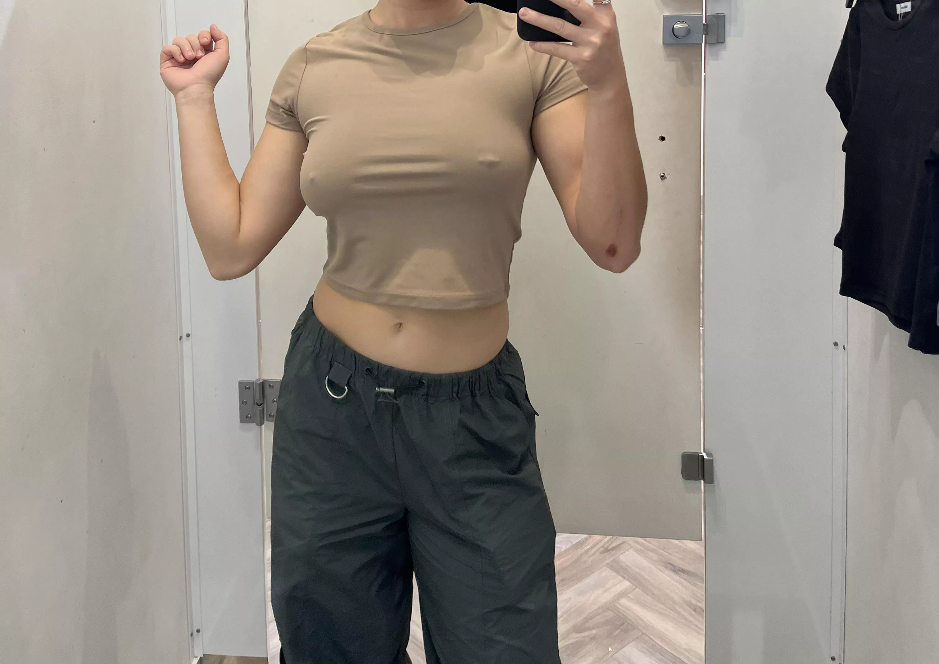 Cheeky crop top posted by SkylaRosy