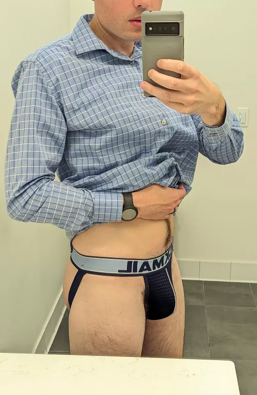 Jockstraps in the office always hit by KinkyDadsOF