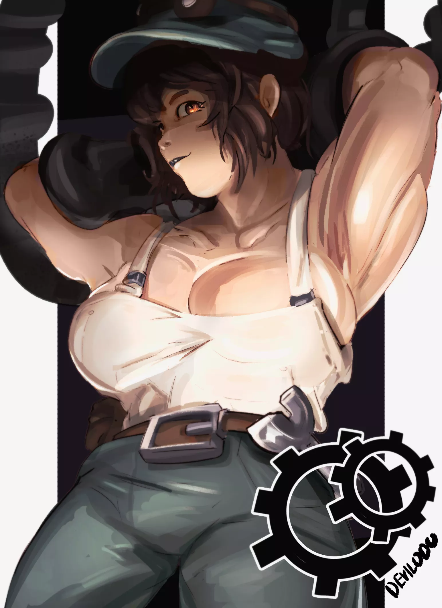 Leagues of votann girl (@devilodo) [Warhammer 40,000] posted by Able_Health744