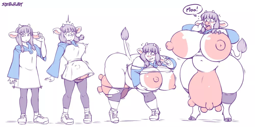 Megumi goes Moo (Sutibaru) by BroMyers