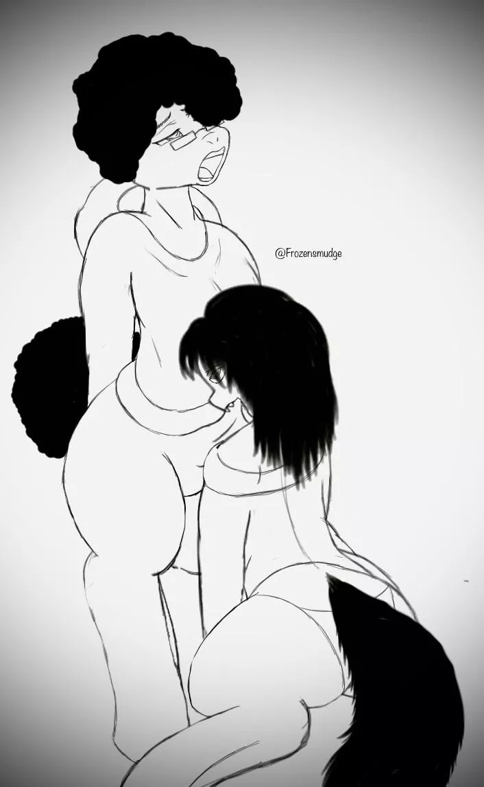 Auugh(Sketch)(Me) posted by Frozensmudge