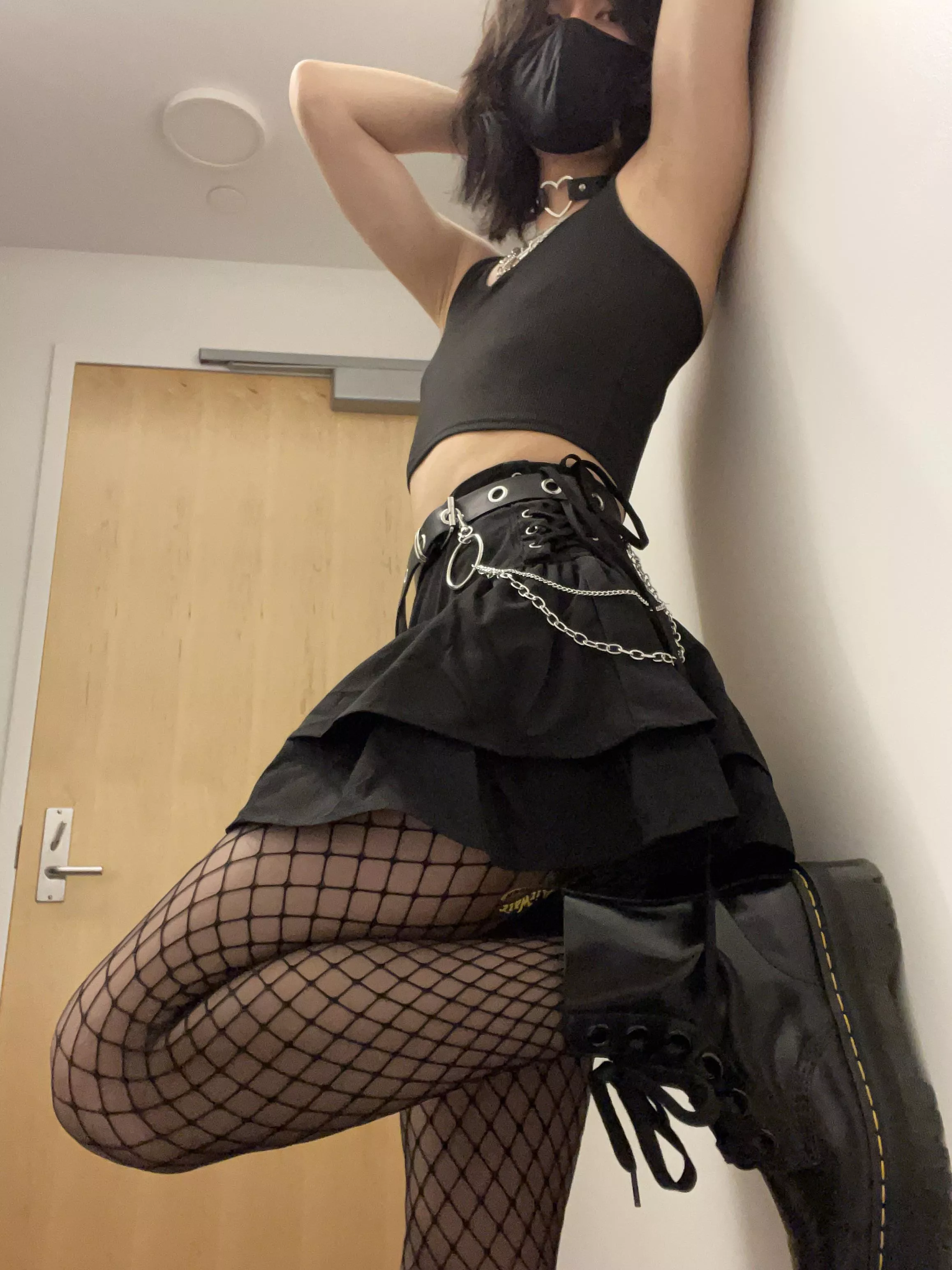 been a while since i last posted here! 🖤 posted by huhminnie