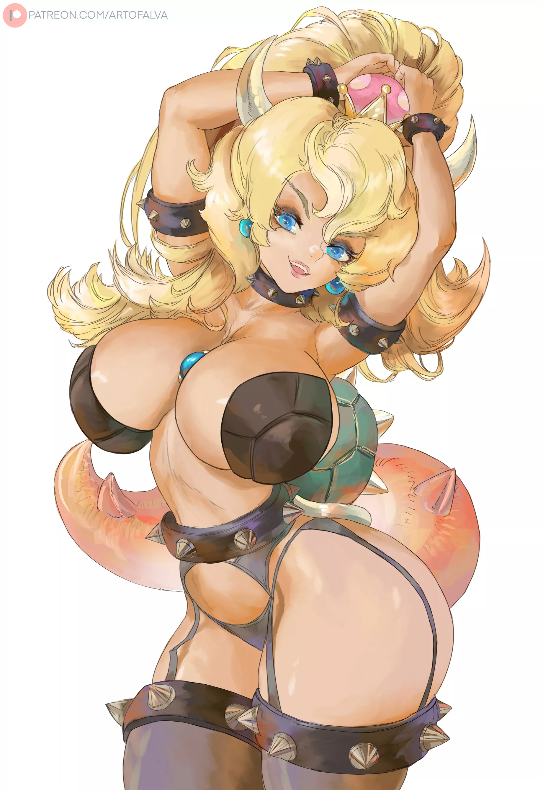 Bowsette (ArtOfAlva) posted by HerveAndObserve