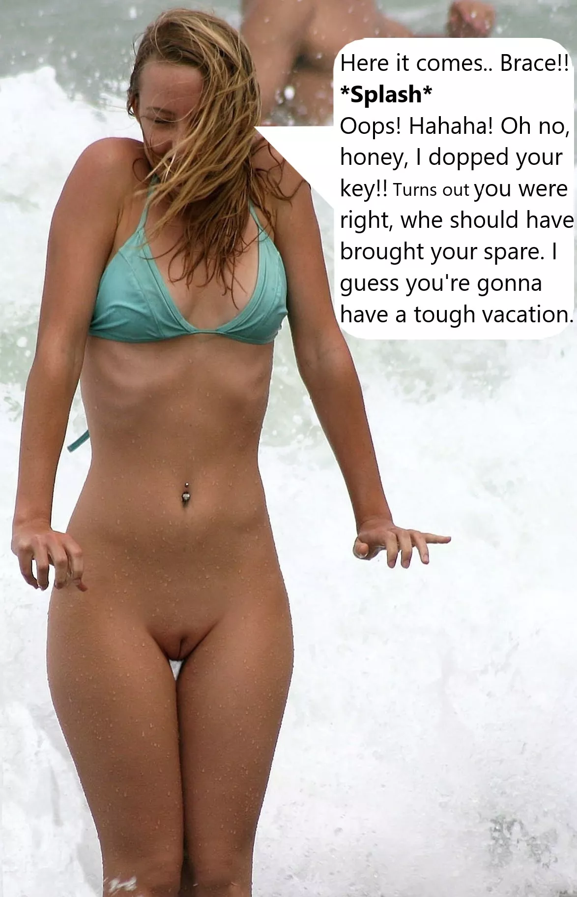 Chastity Fantasy: Caption 377. Why are you mad? It's not like it was intentional. posted by wellhowaboutmaybe