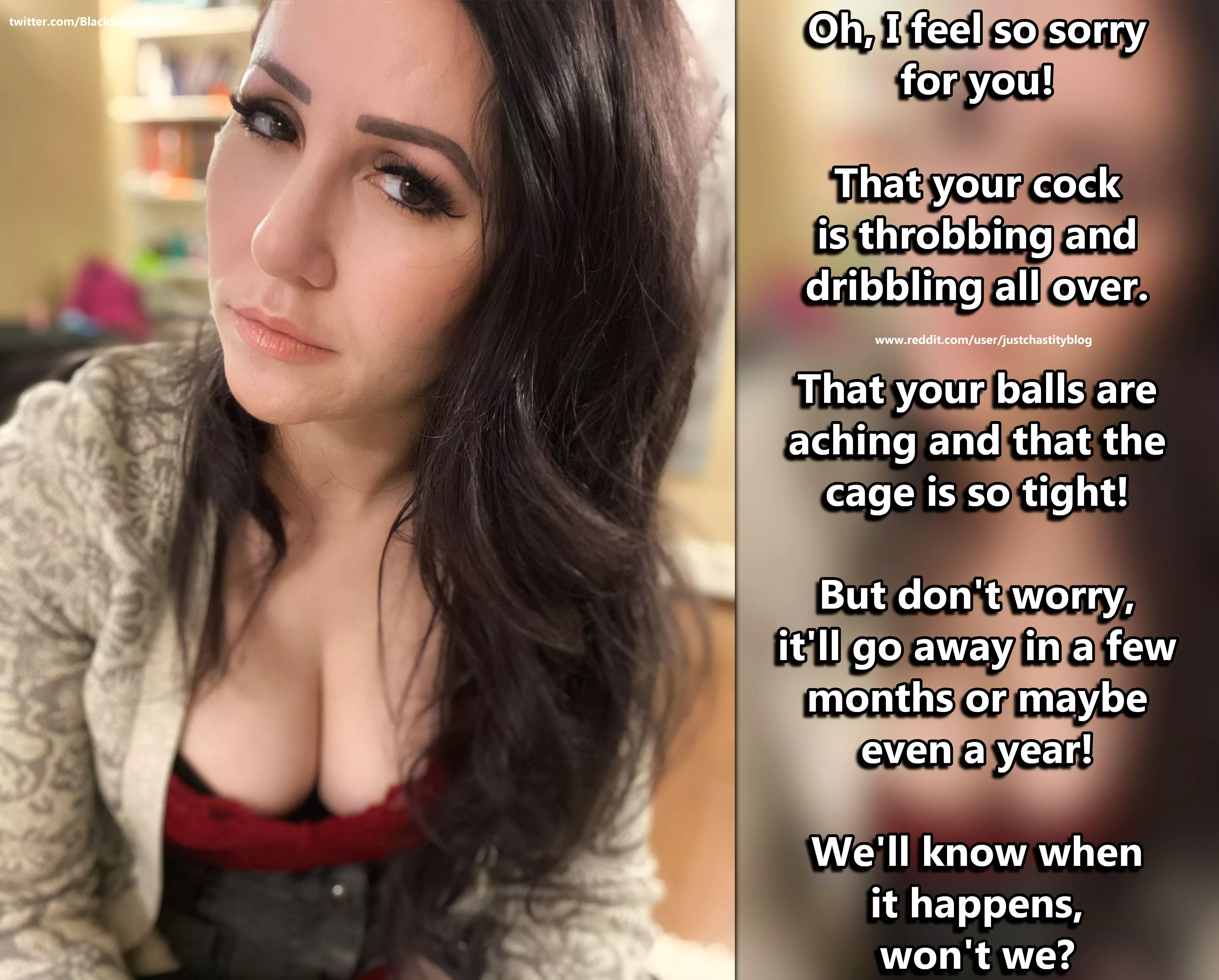 Feeling sorry for... posted by justchastityblog