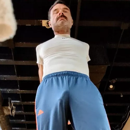 Getting ready for a workout, anyone want to join dad at the gym? by OtterboxPDX