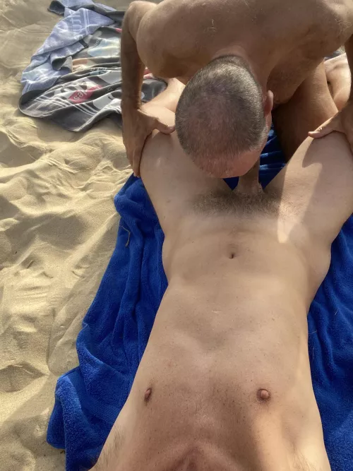 Got serviced in the dunes by stranger by gerardHA2NEW