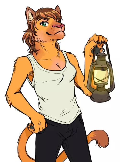 Just another day on the job. Done by Aiorion on Fiverr by ThatBlackBearessJess