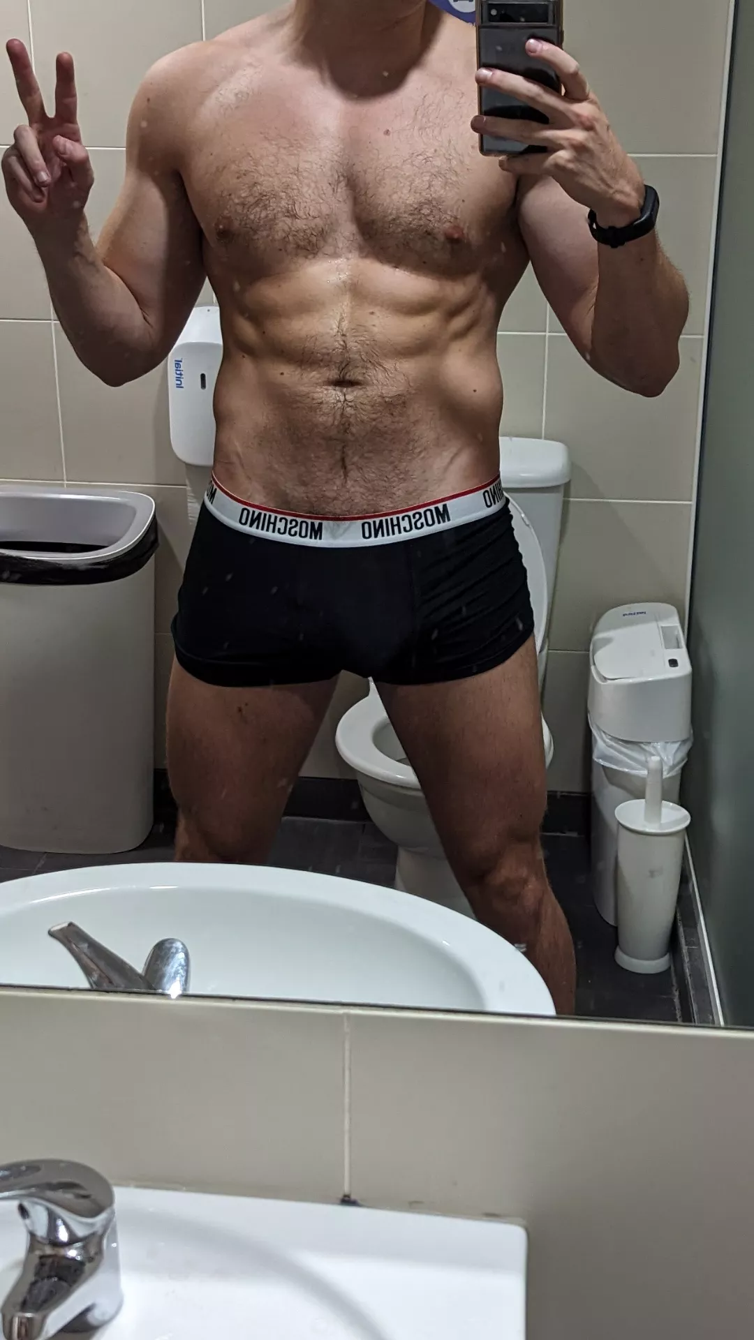 Just finished my workout [M] posted by Wellhungmoose247