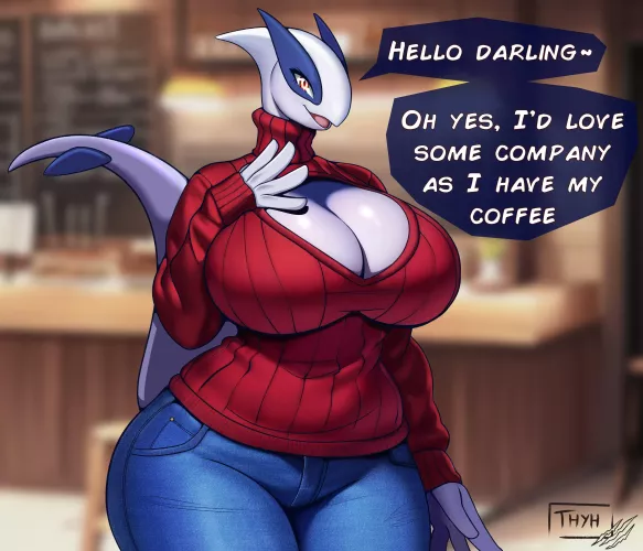 Lugia ask for company [F] (ThyeSilverfeet) by Galaztic_Turtle