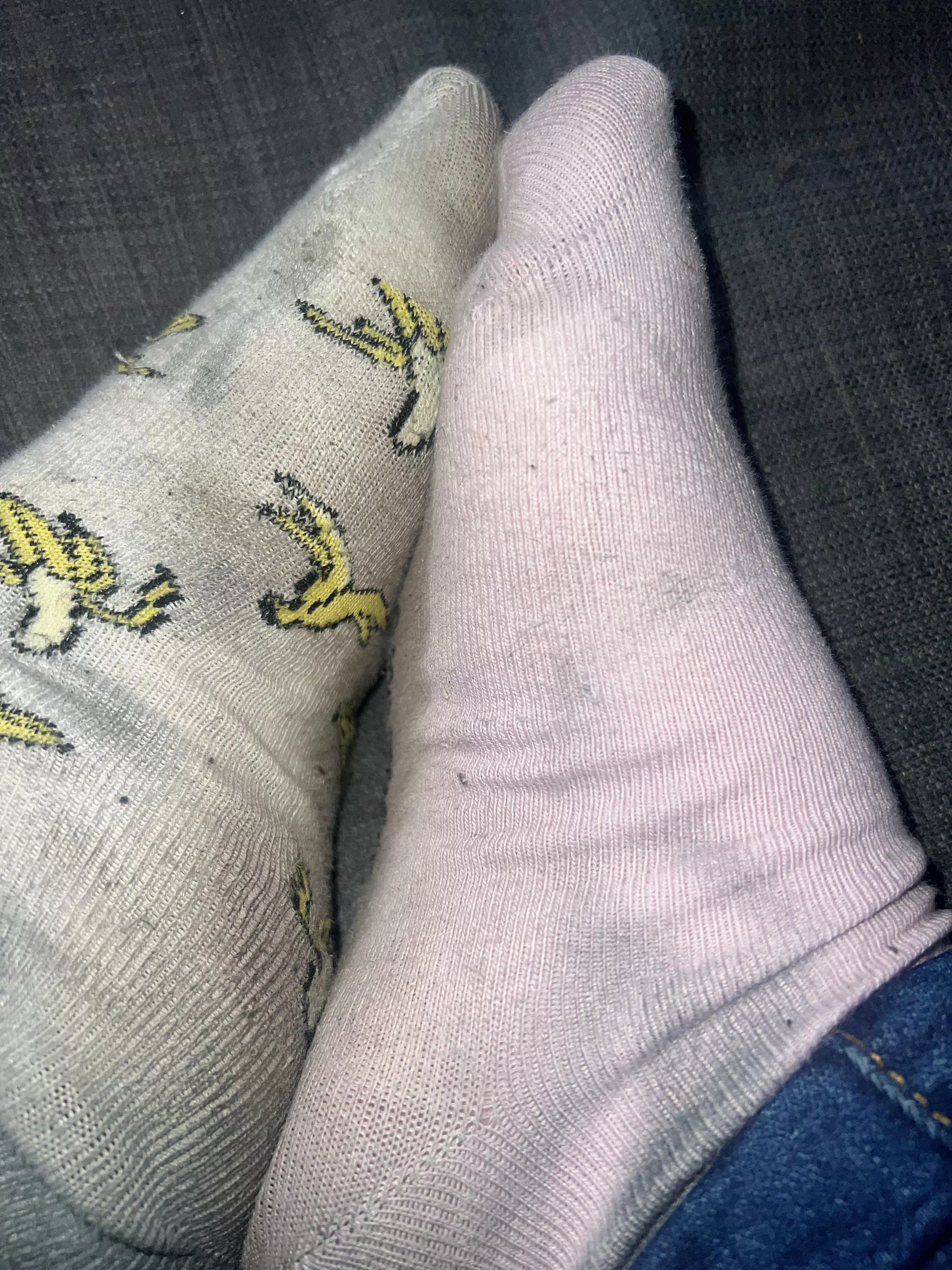 My post work socks are stinking up my flat 😈😈 posted by Angelfeetpicsforyou