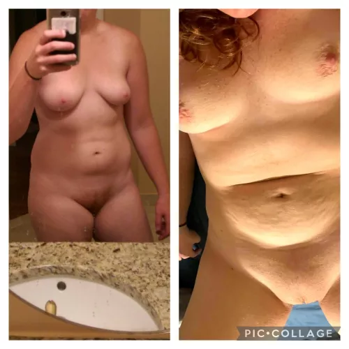 Pre-kids vs after having 3. How'd I do? by dirtytendencies