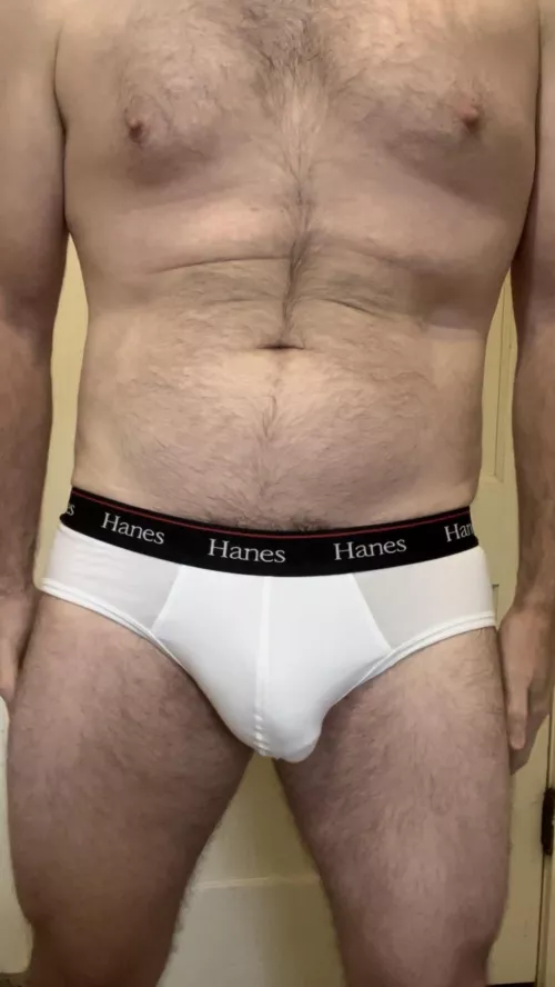 Still getting used to wearing briefs by Cages4500