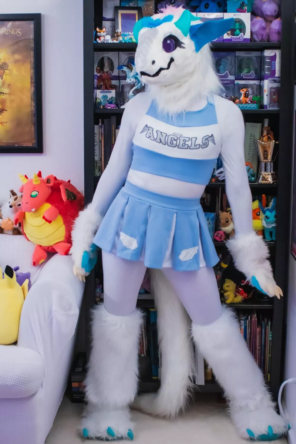 Talon is cheering for you! 💙 posted by Abby_Aether