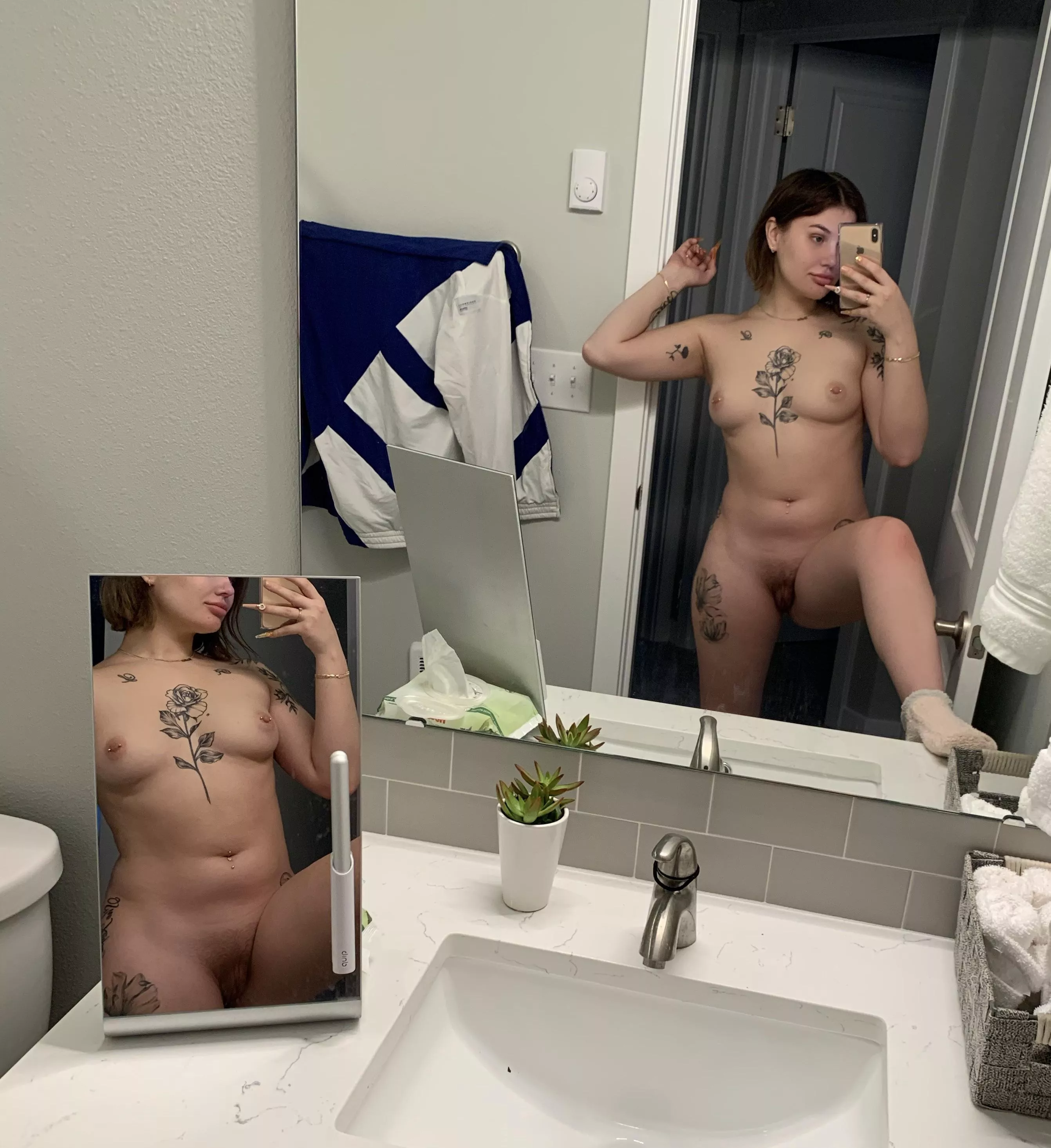 What if I answer the door like this? Are you cuming in? posted by leezapeach