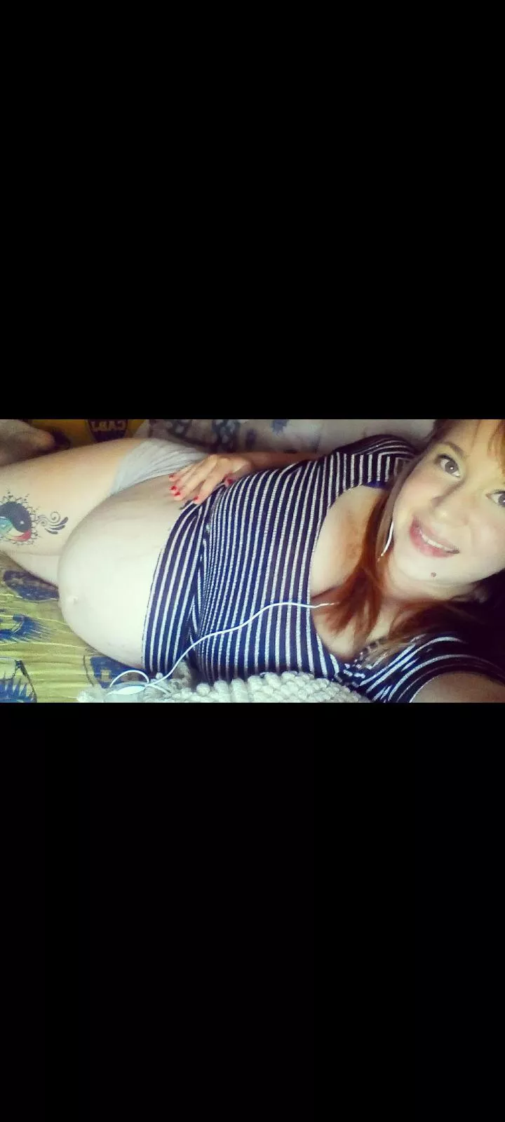 would you come to bed with this beautiful belly posted by Frankymimi