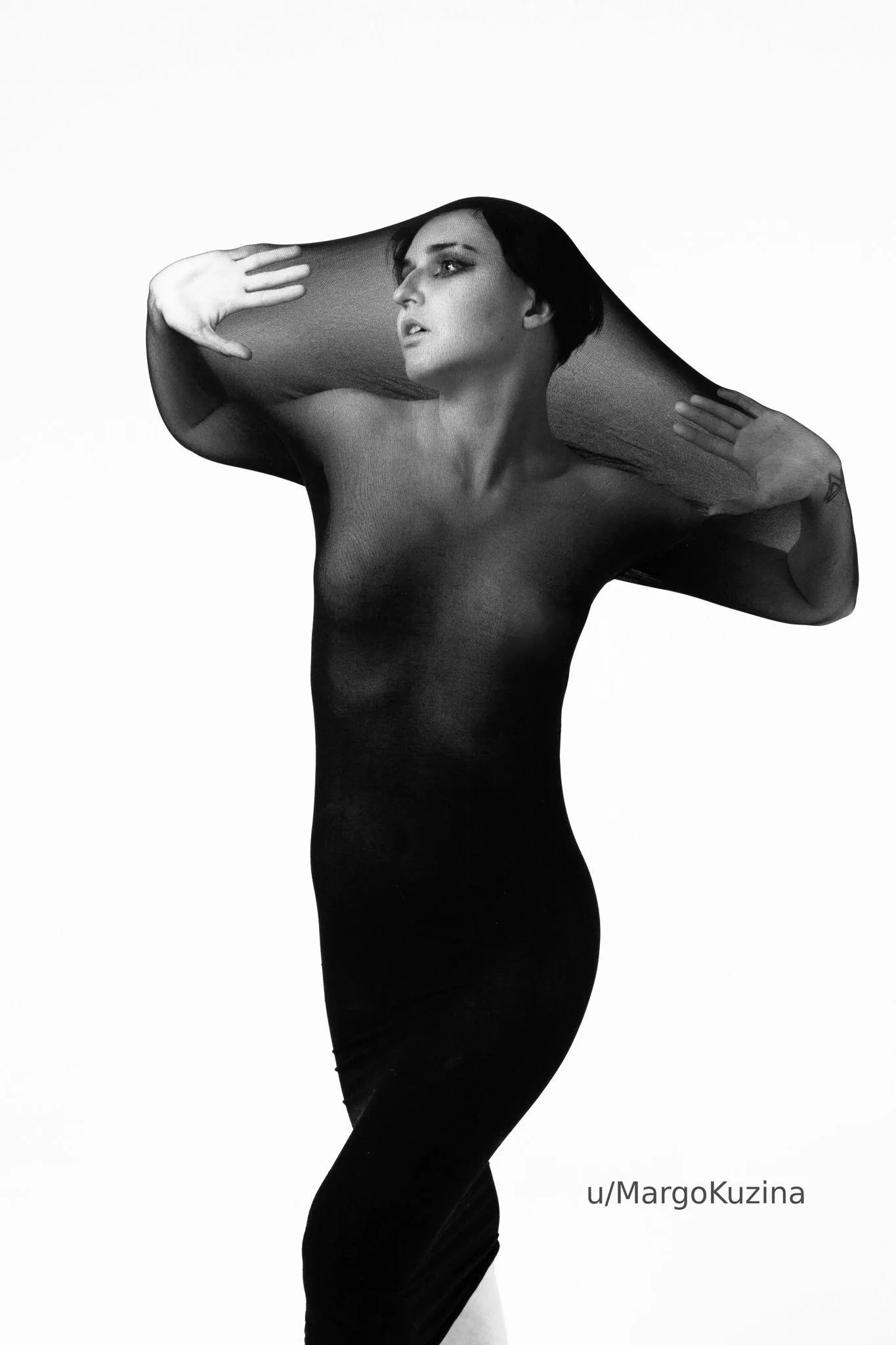 Wrapped in Stocking Laughter posted by MargoKuzina