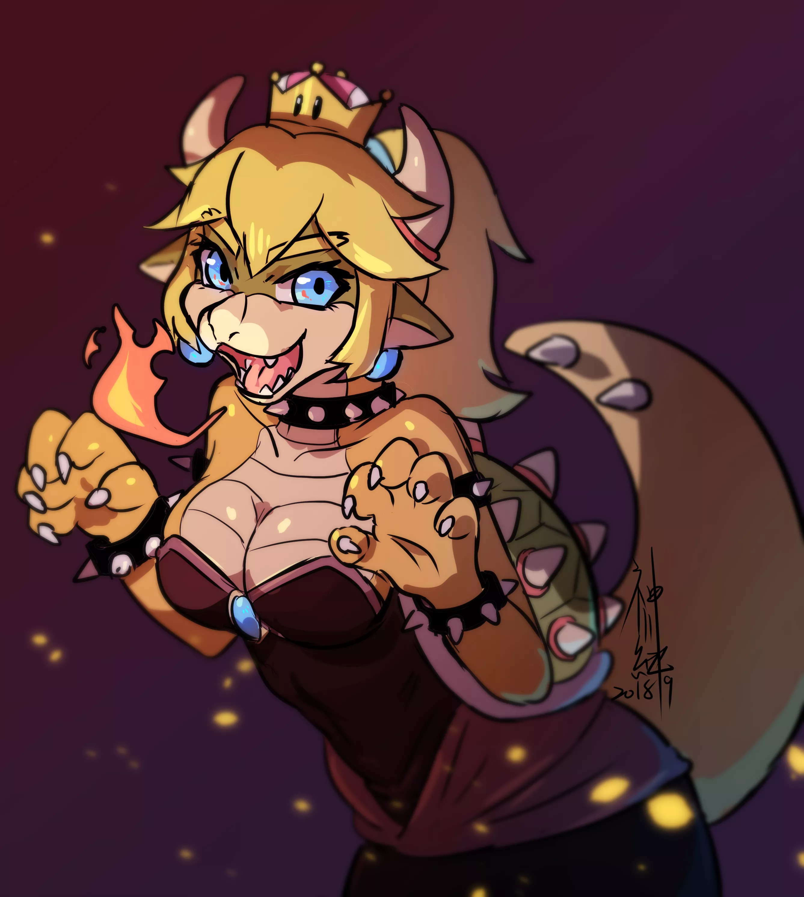 30% Peach, 70% Bowser (by Akiya Kamikawa) posted by PresidentOfKoopistan
