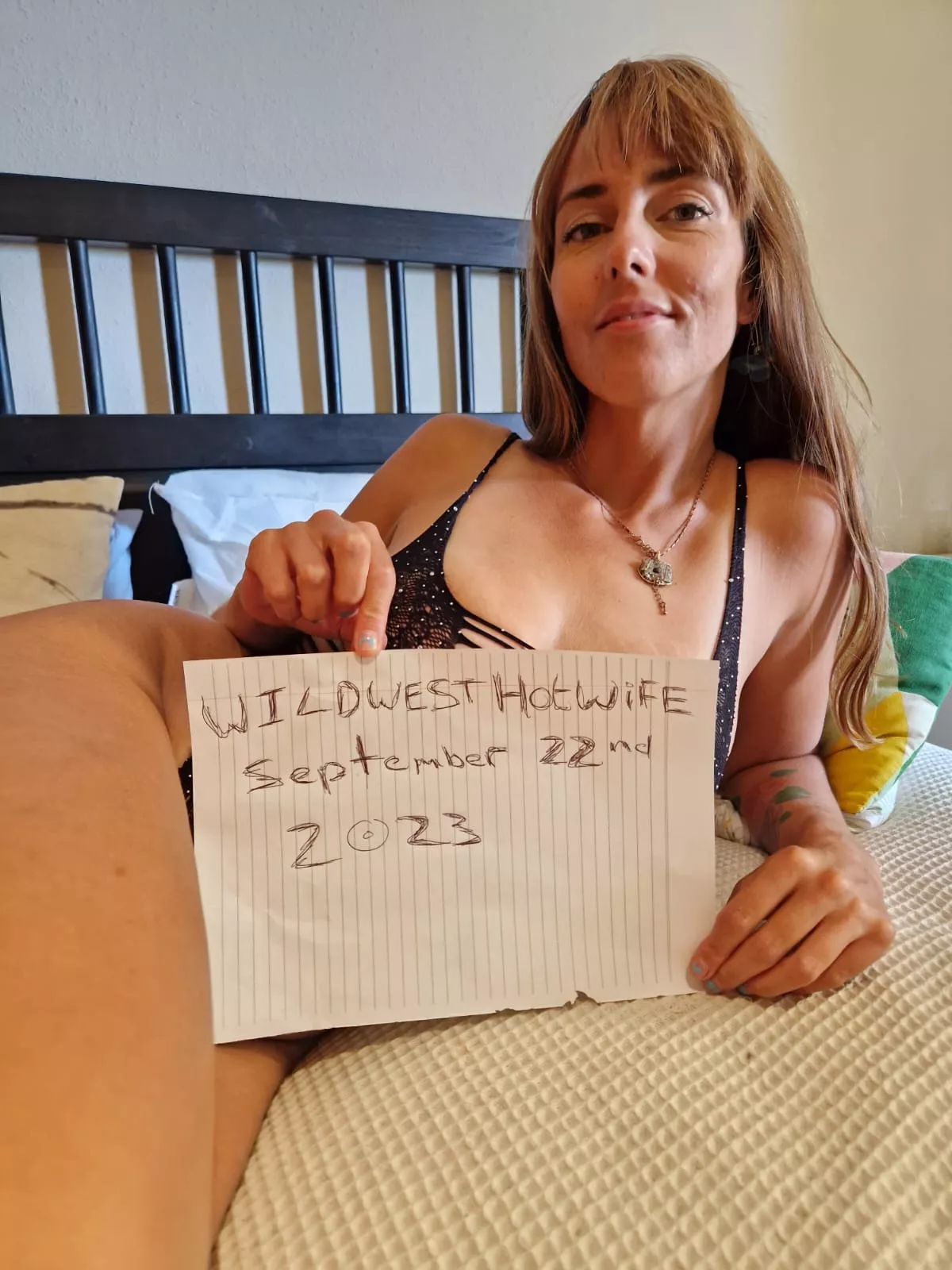 Back with a bangs posted by WildWestHotwife