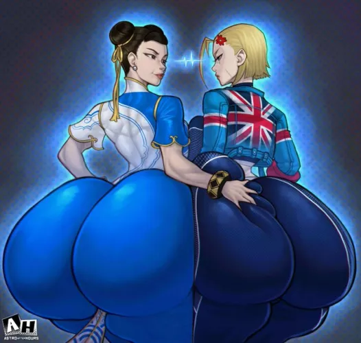 Chun-Li vs Cammy (Astro) by PMatty73