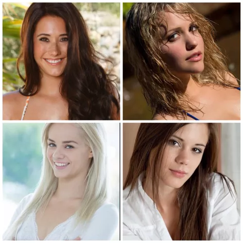 [Eva Lovia] vs [Mia Malkova] vs [Elsa Jean] vs [Little Caprice] by Inananana