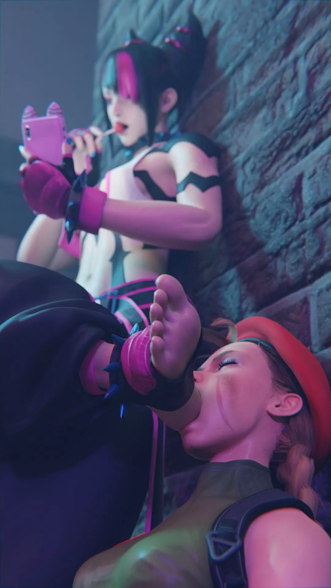 Juri's Post-Fight Break (crackedorb) [Street Fighter] posted by Lachryma_ud