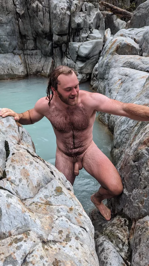 Lovely glacial river by microman715