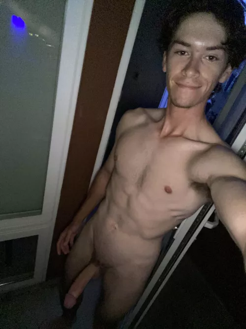 On my balcony. Hope my neighbors didn’t mind by NSDN1122