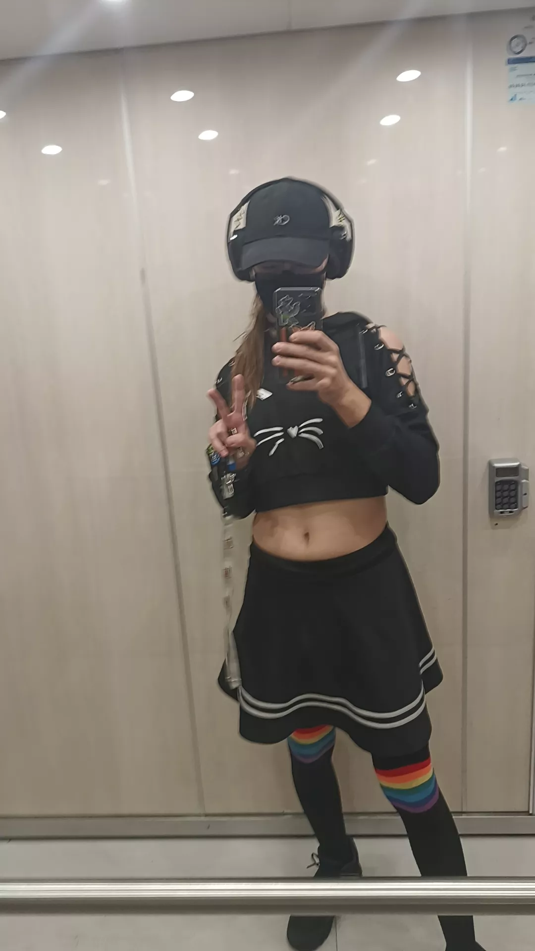 Went to the store like this, the wind wasn't in my favor... posted by FemboyAfterHours