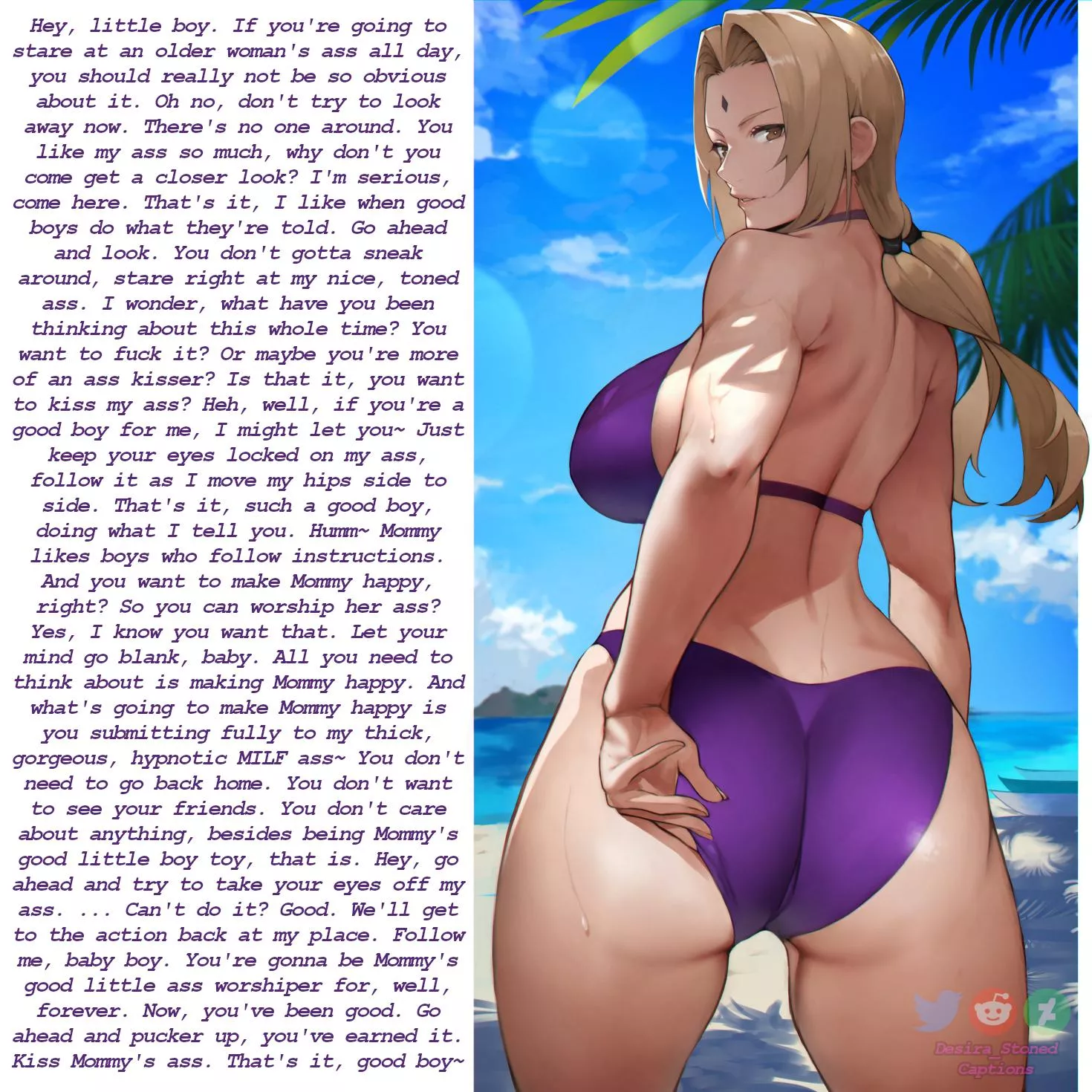 Be Mommy's good boy toy~ [Femdom] [MILF] [Mommydom] [Ass Worship] [Ass Hypnosis] Artist: yoshi55level (Reuploading cause Imgur took it down) posted by Desira_Stoned