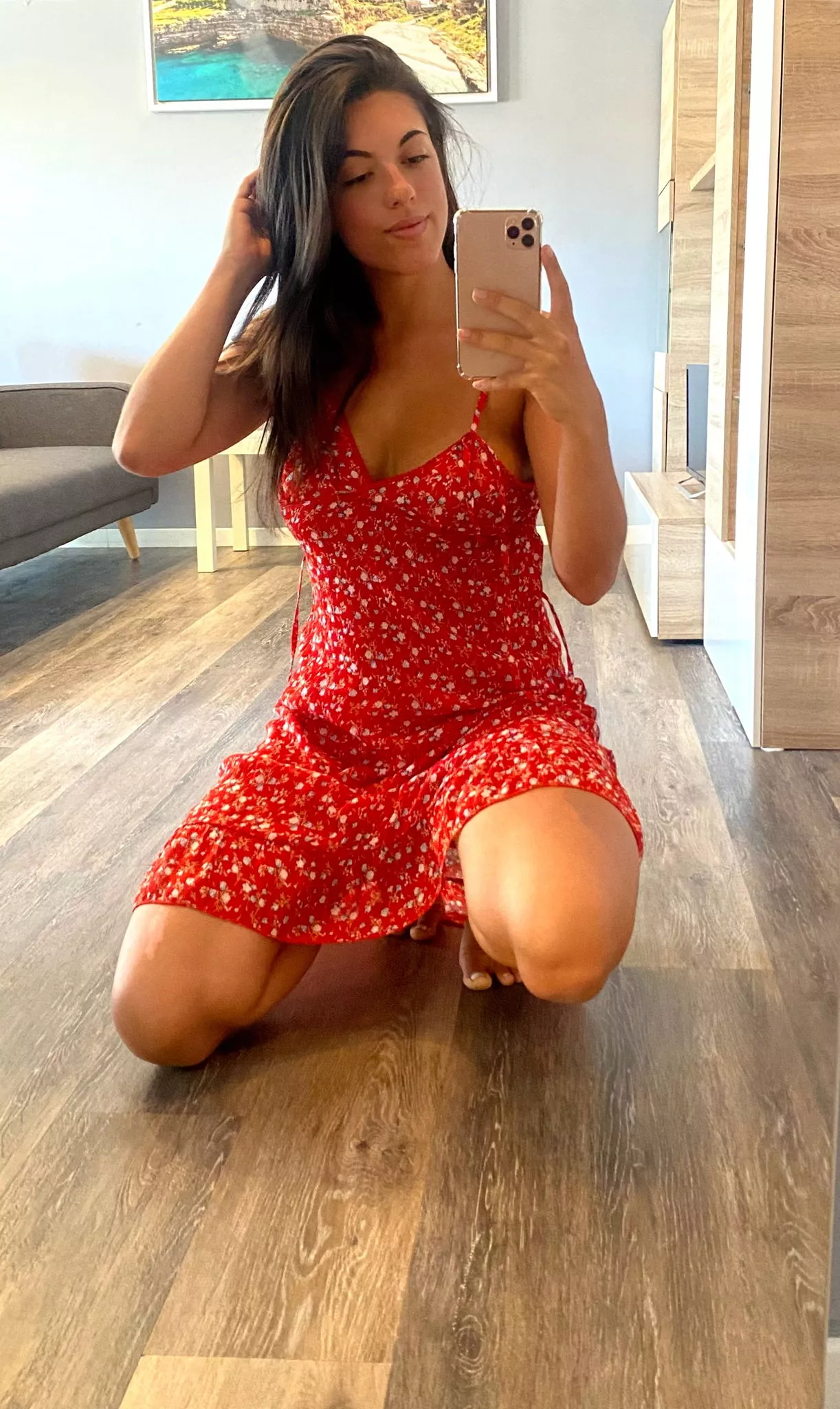 Do you think I am cute in this mirror selfie F19 OC posted by little__devill