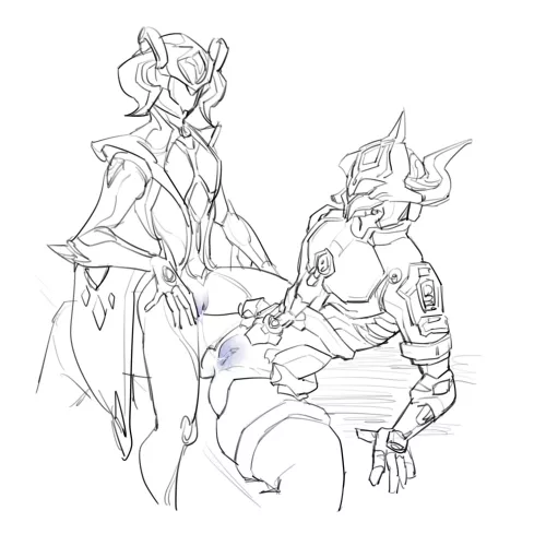 [Equinox Prime] Two Sides Of Sexy Having Fun With Each Other (CaiBao_ouo) by Darthmufin