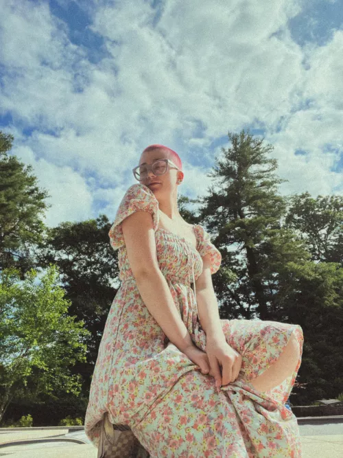 Feeling good lately being bald ((: [F] by Over_Building_4157