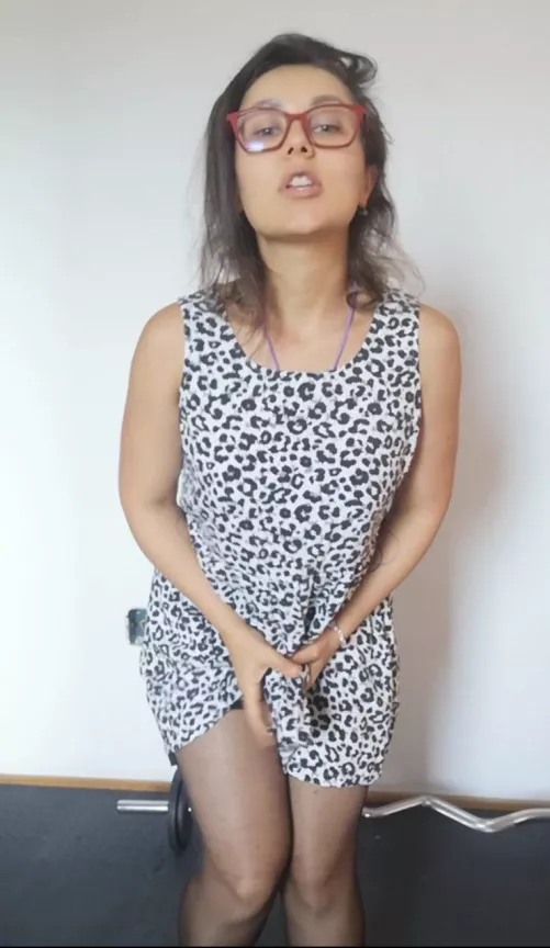 I have something nice under my summer dress ;) It's thick and black ;P by amusingcooked