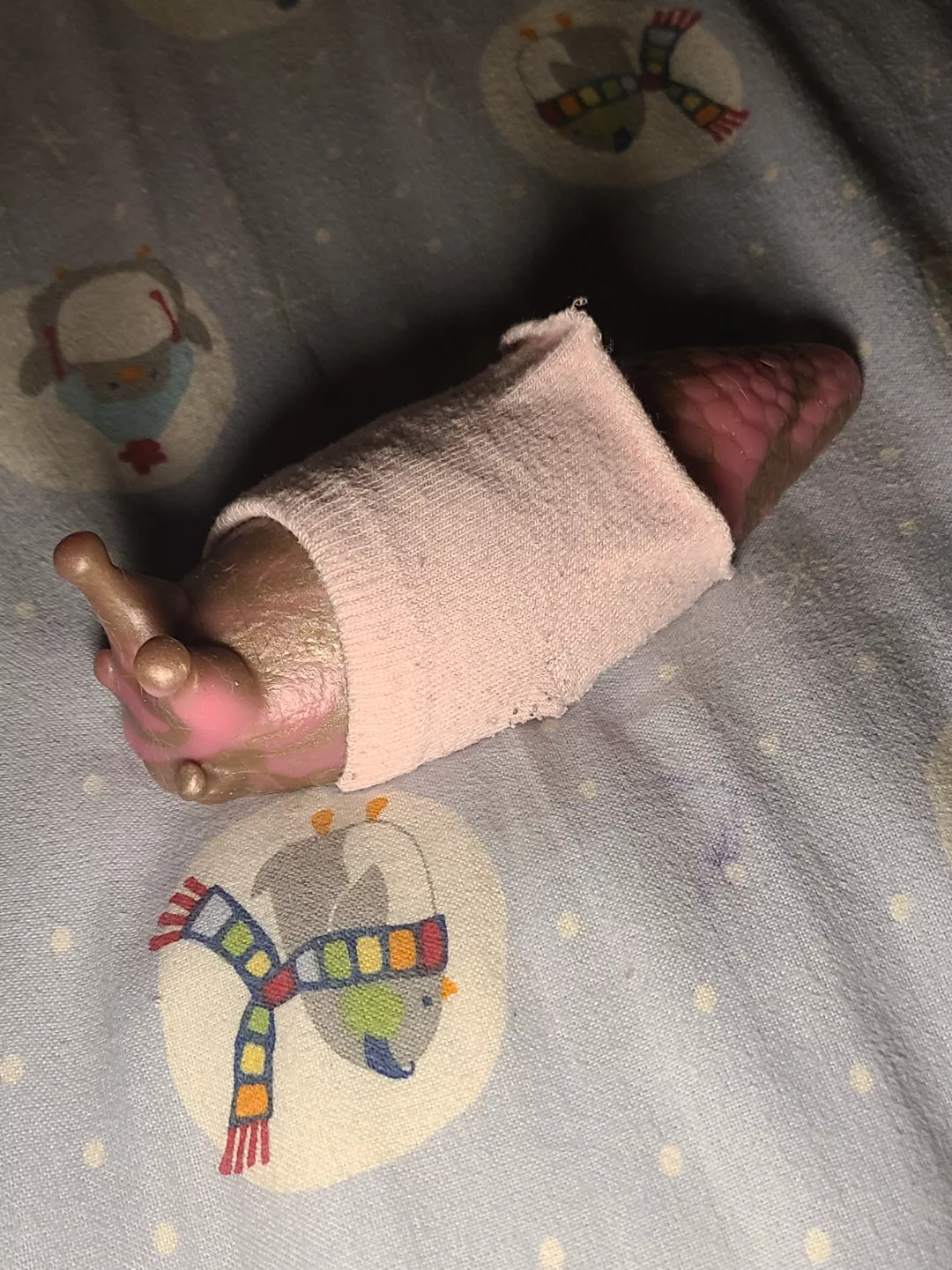 I made my slug, Eddie, a SFW sweater posted by Flutterklutz13