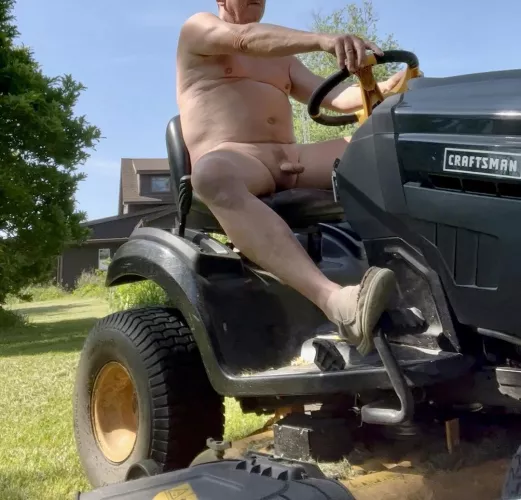 Nude yard work by rmpldfrskn49