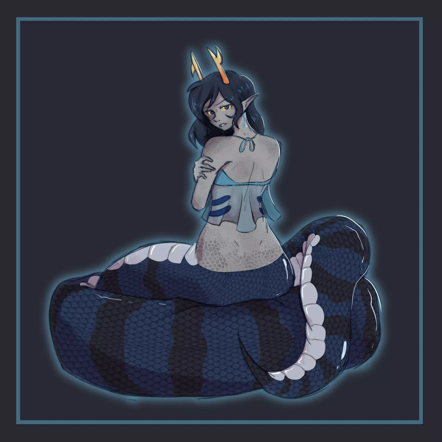 (OC) Homestuck Troll Commission. posted by Geborne