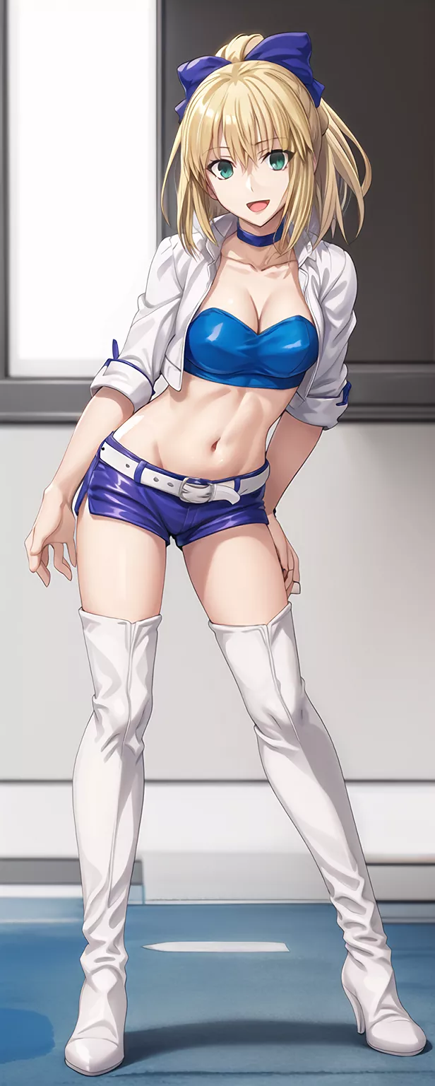 Race Queen Saber posted by CheetahSperm18