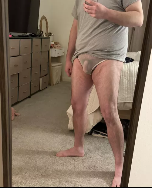 She said I could wear her panties today by MrFapp