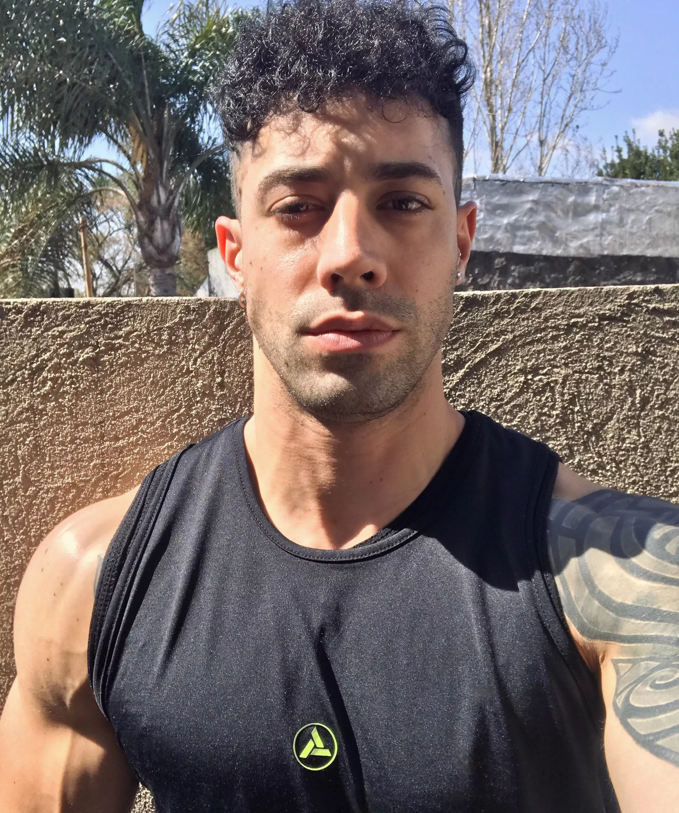 Taking sun ☀️ posted by TattooedMuscled