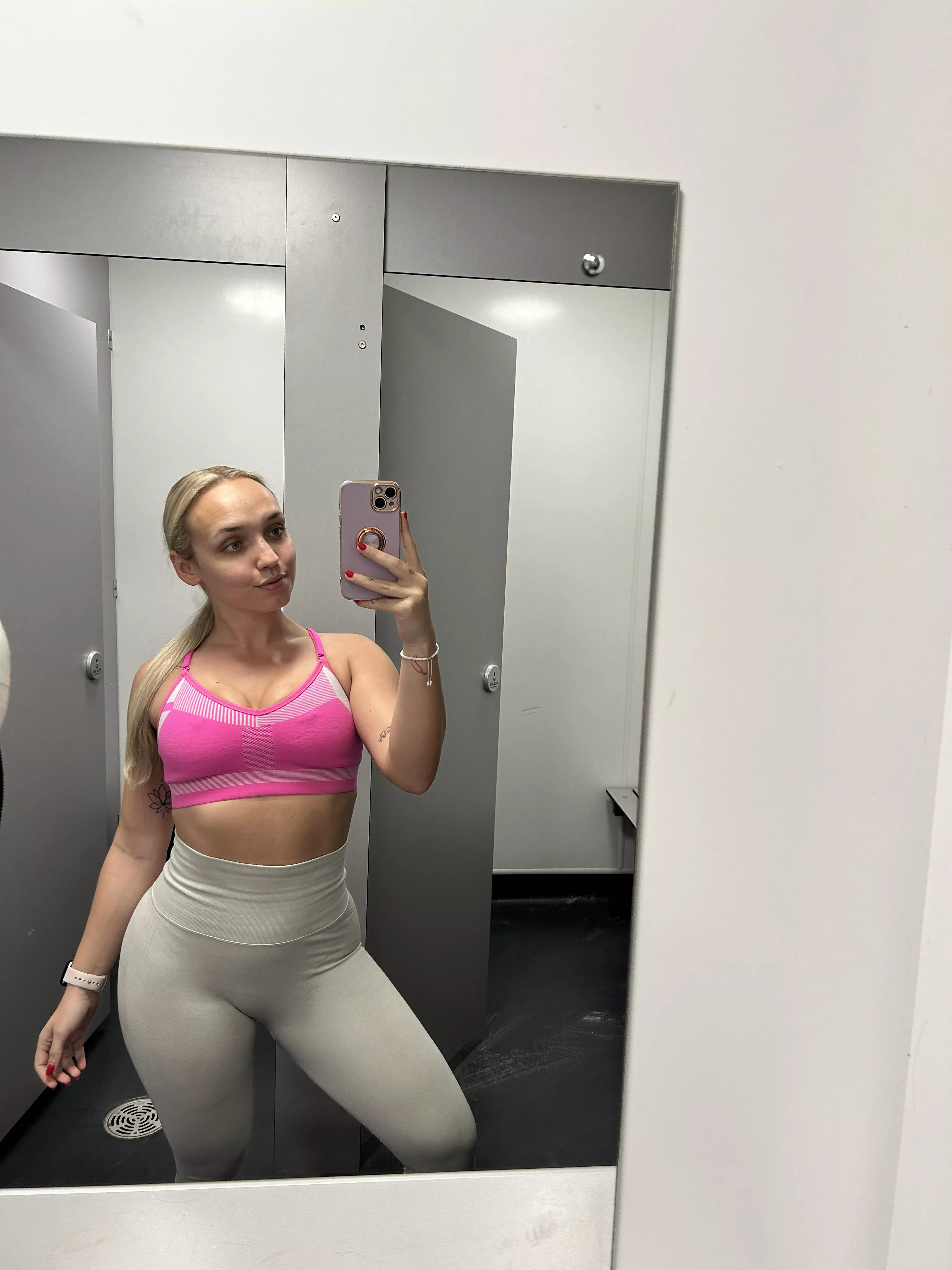 What do you think about my new gym outfit? posted by PotentialWelcome6766