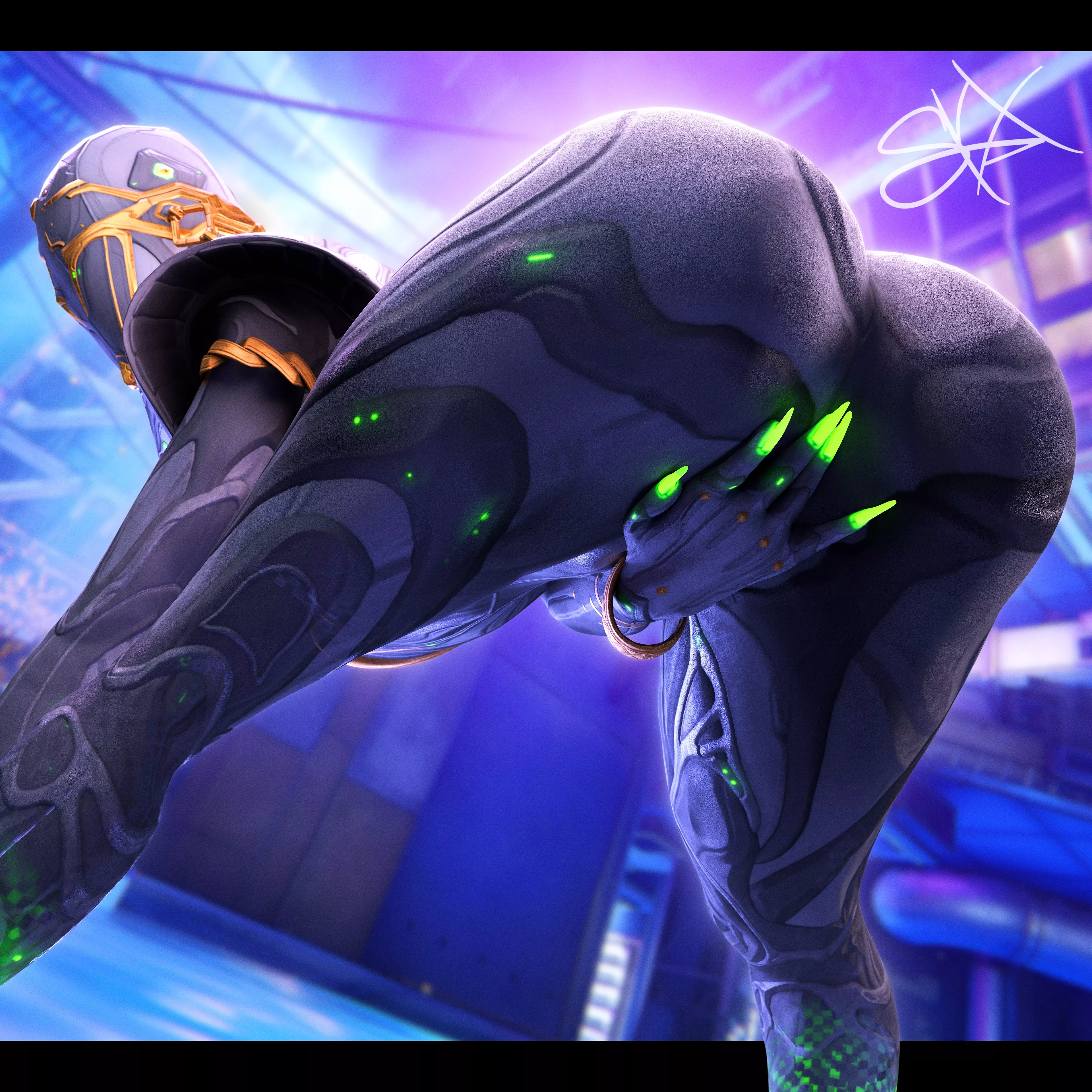 [Wisp] Being Naughty (SKxx_Elliot) posted by Darthmufin