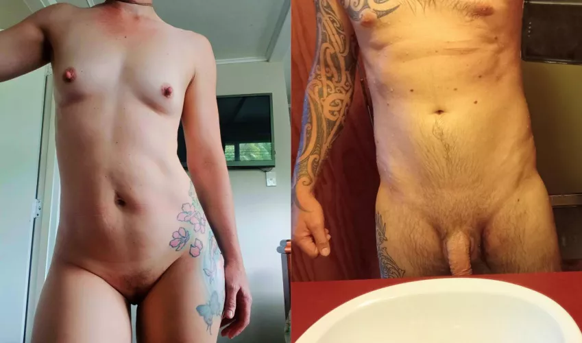 Business & life partners for 21 years. Former adult film industry workers. 3 kids later, older, wiser, chubbier🤣. Him 40, 6ft2, 94kgs. Her 47, 5ft1, 53kgs by frenchlollipop