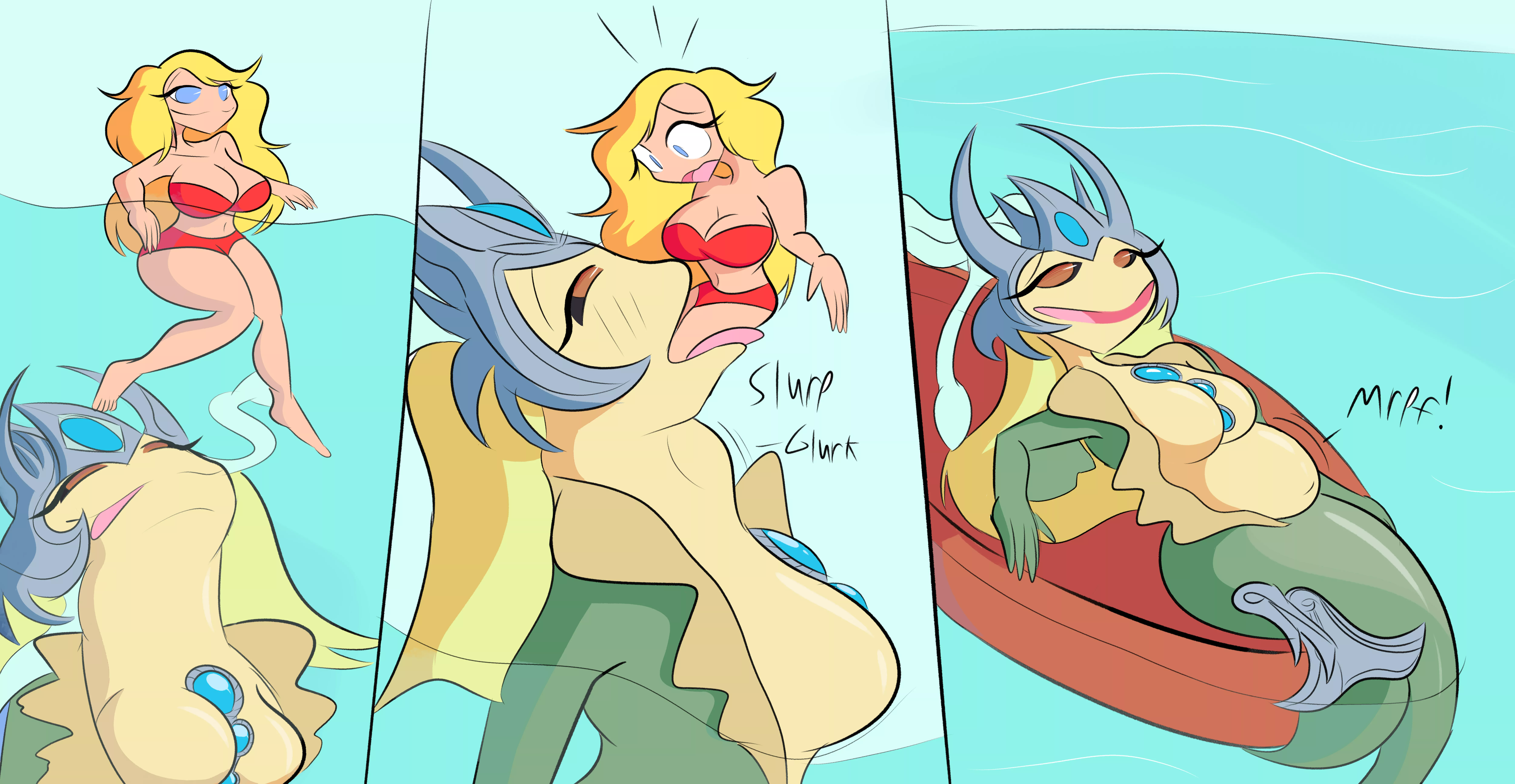 {Comic} Fish food (Art by JackMunchy) posted by JackMunchy