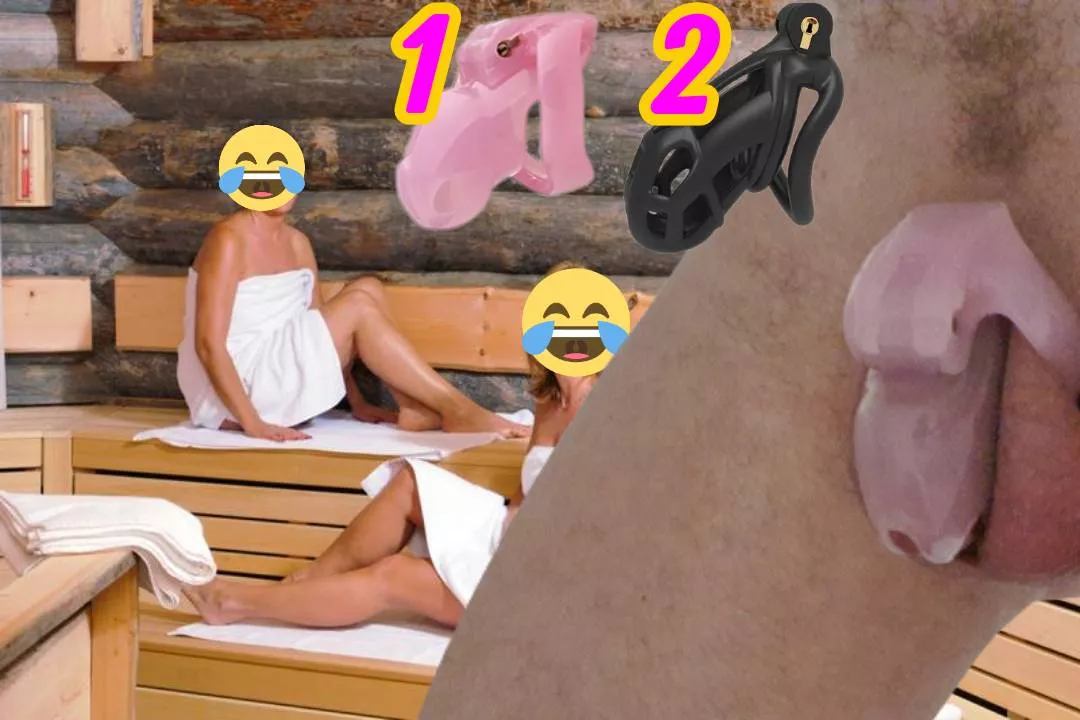 Did anyone wear his Cage in a public Sauna in Germany? posted by SonyaToiletSlut