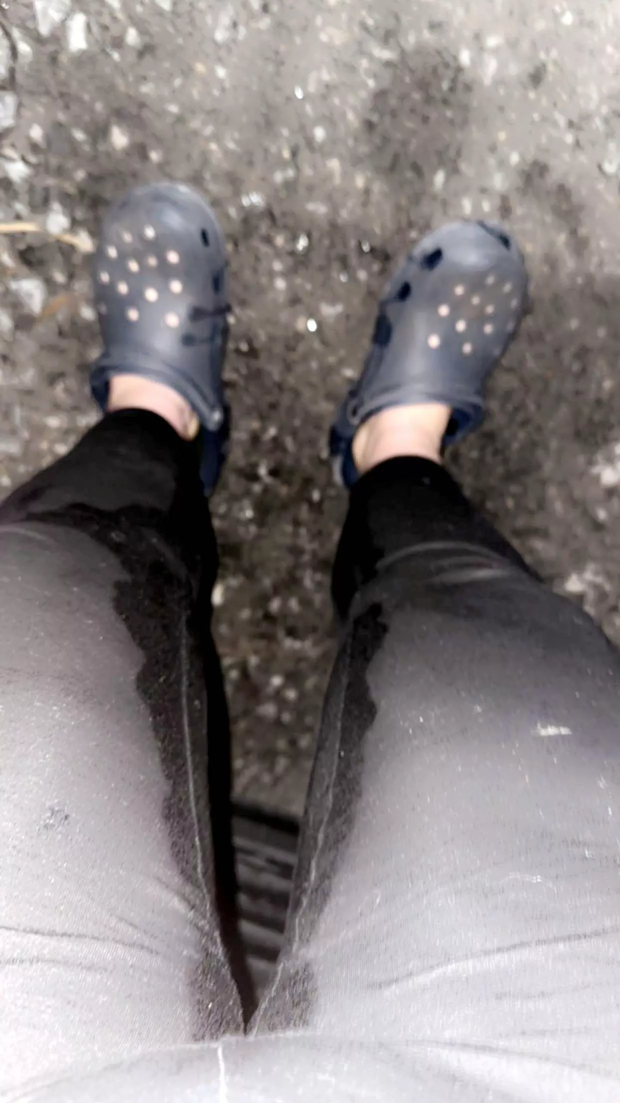 Did I do a good job wetting myself? posted by Extension-Chicken-37