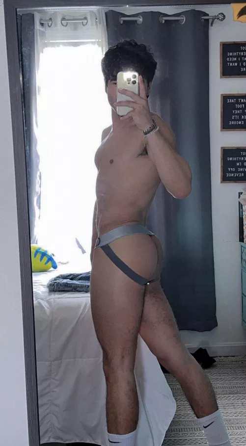 First time in a jockstrap what do you think? by ScarHopeful