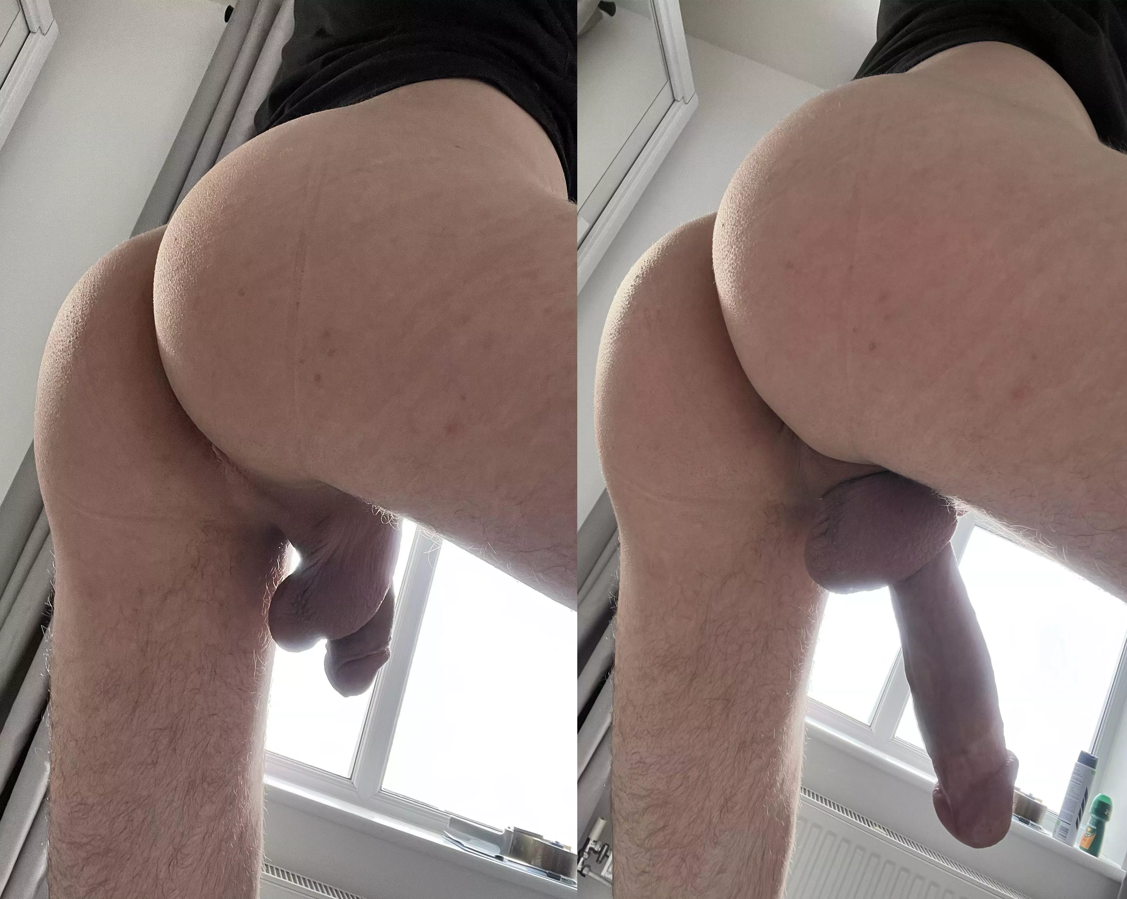 Grab my cheeks and it will grow quicker 😉 posted by ButtButtman01